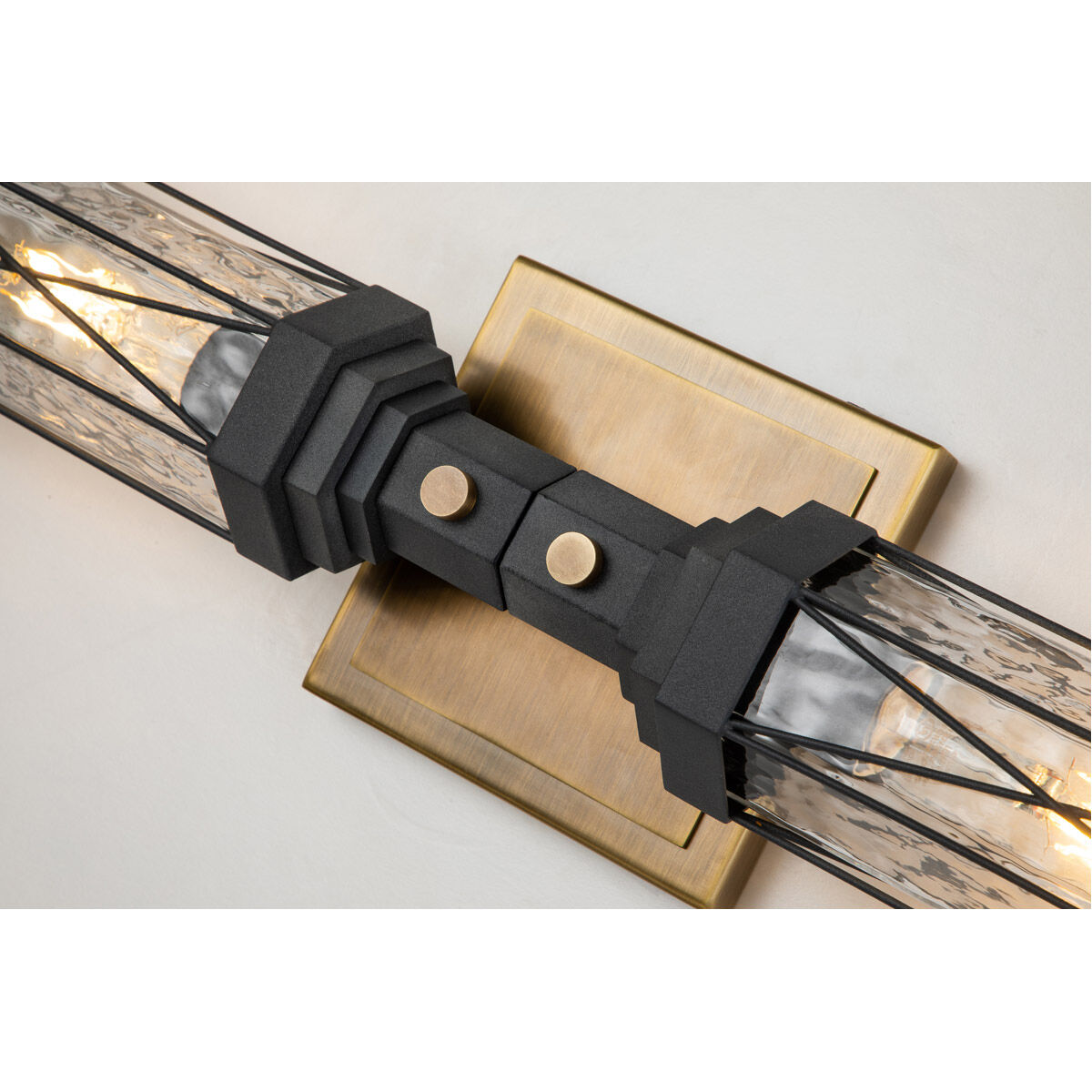 Abbey 2 Light 6 inch Weather Zinc+ ATB Bath Light Wall Light